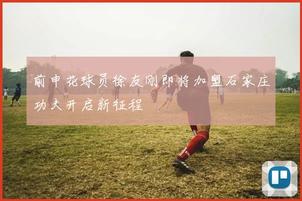 前申花球员徐友刚即将加盟石家庄功夫开启新征程